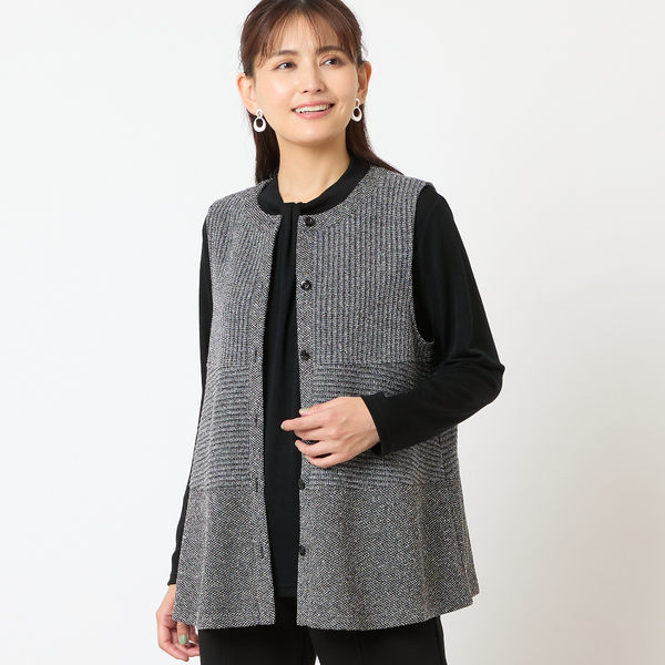 【bardy123】MARK&LONA　2024年 エッセンスニットベスト bardy123様専用】MARK&LONA 2024年 エッセンスニットベスト