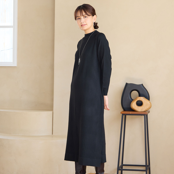 ロブジェ（LOBJIE）/【アンサンブルアイテム】ベストつきニットワンピース アンサンブルアイテム】ベストつきニットワンピース | レディース