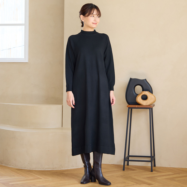 アンサンブルアイテム】ベストつきニットワンピース | レディース