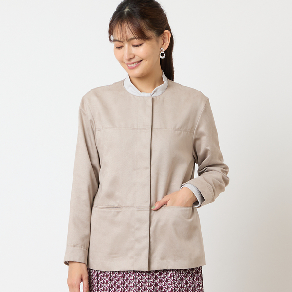 フェイクスウェードジャケット | レディースファッション【JUNIOR