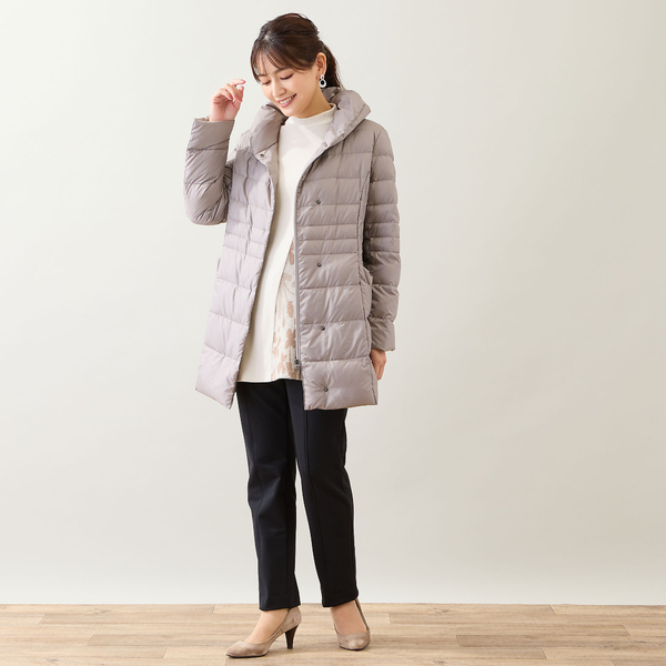 軽量タフタダウンコート | レディースファッション【JUNIOR Online Shop】