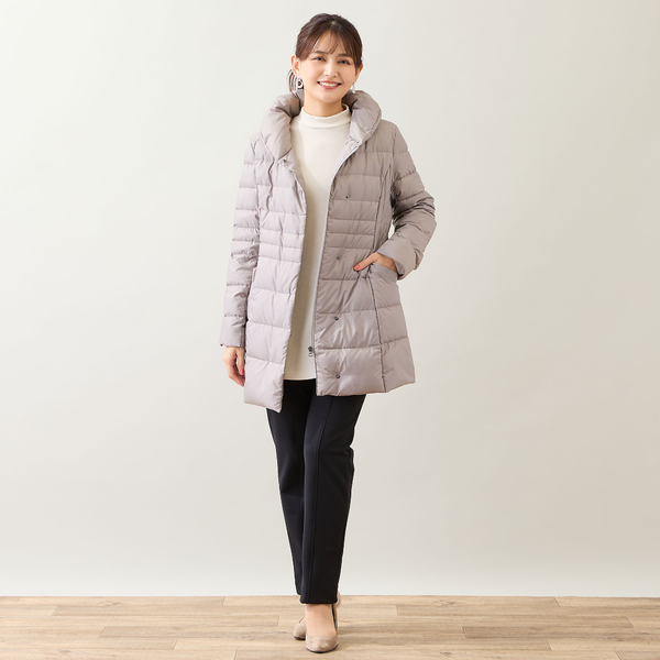 軽量タフタダウンコート | レディースファッション【JUNIOR Online Shop】