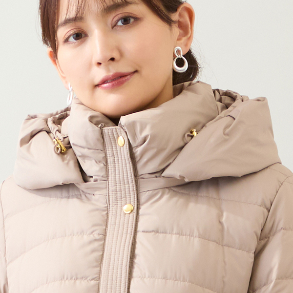 一部店舗・WEB限定・フード取り外しOK】ロングダウンコート