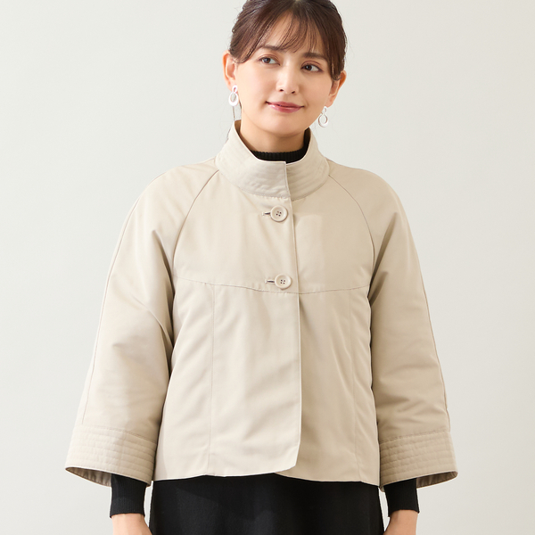 キルティング裏地つき】Aラインジャケット | レディース