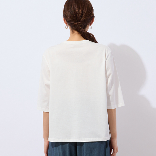 洗える】Lobin エッフェル塔柄Tシャツ | レディースファッション