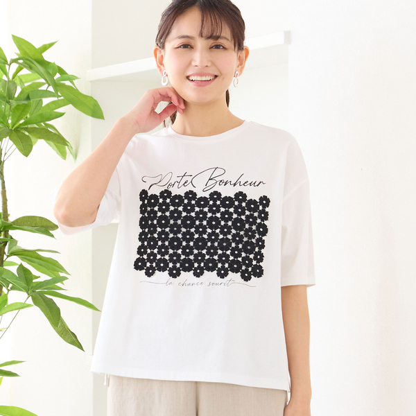 わちゃ◆未使用品◆theoryレースシャツ◆ホワイト白S◆トップスレース KOEISTORE（コウエイストア） ブラウス レディース レース Vネック 白