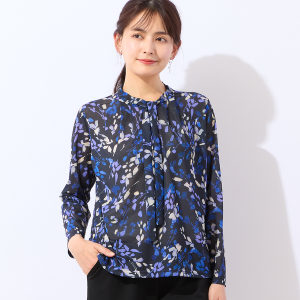 TOWAVASE 即完売 小花 カットソー オリジナル 長袖 トップス ブルー TOWAVASE 即完売 小花 カットソー オリジナル 長袖 トップス ブルー