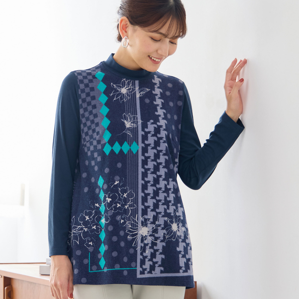 LOBJIE ロブジェ 黒 シアー 長袖カーディガン ジャケット プリーツ M LOBJIE ロブジェ 黒 シアー 長袖カーディガン ジャケット