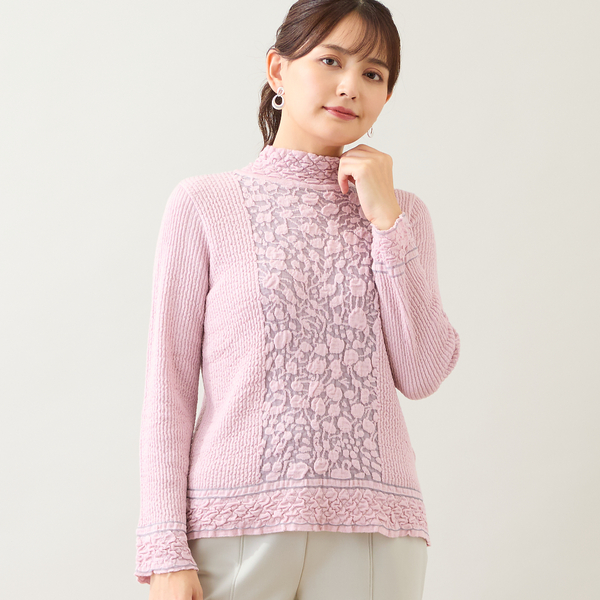 日本製】ふくれジャカードセーター | レディースファッション【JUNIOR