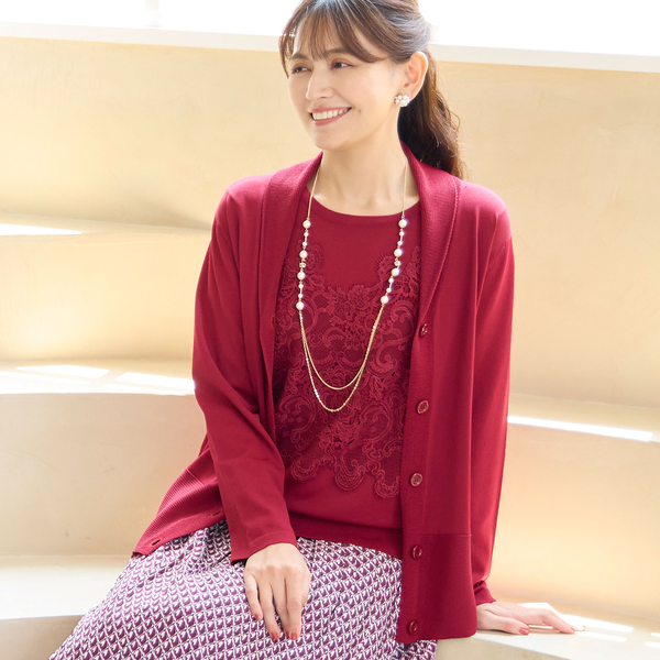 モールチェックシャツ／ロブジェ（LOBJIE） LOBJIE(ロブジェ