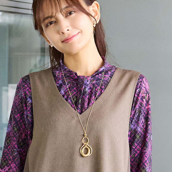 一部店舗/WEB限定】サークルモチーフネックレス | レディース