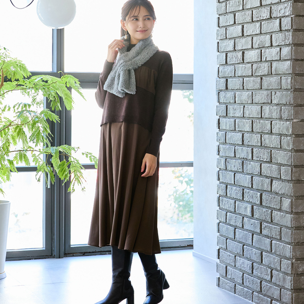 一部店舗/WEB限定・洗える】フェイクファーマフラー | レディース