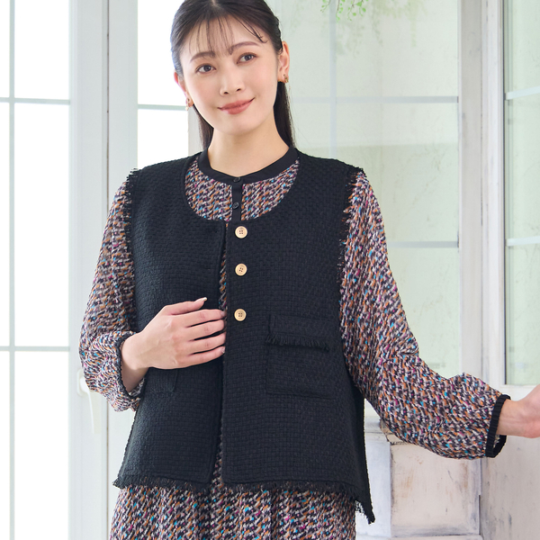 ツイードベスト | レディースファッション【JUNIOR Online Shop】