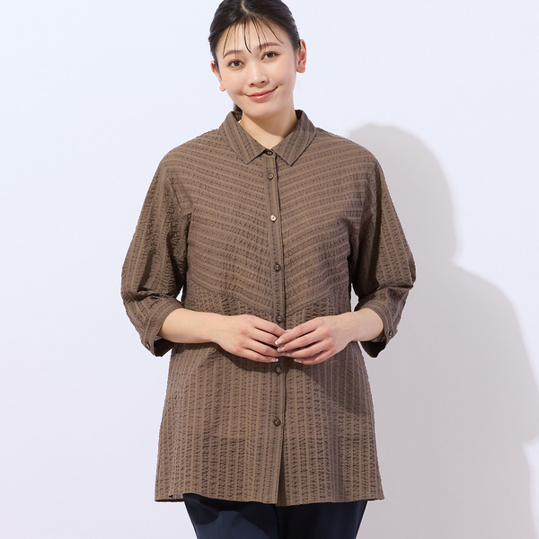 USED ミラクルウーマン 刺繍半袖シャツ - メルカリ