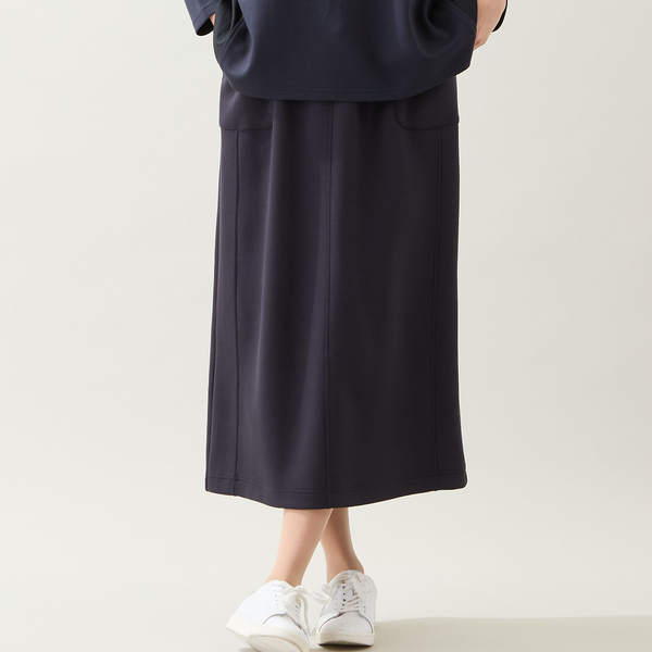 洗える・セットアップ可・3Lサイズあり】Iラインスカート | レディース