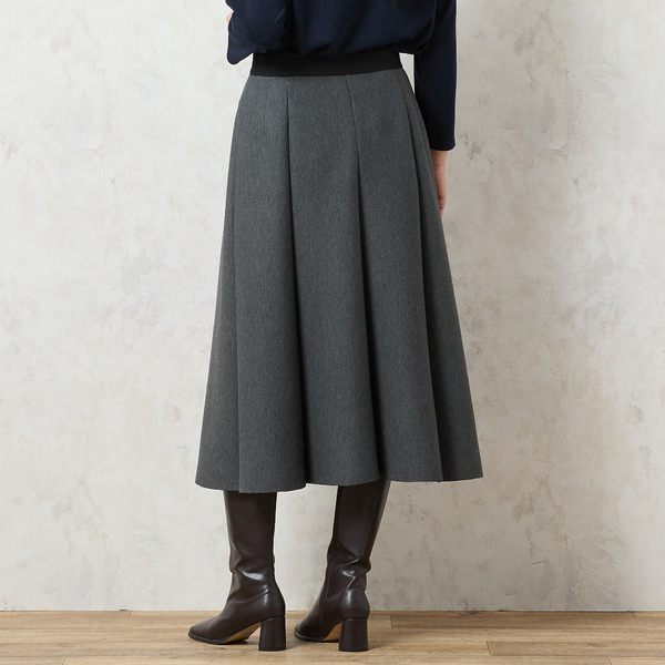 3L/4Lサイズあり】ダンボールニットAラインスカート | レディース