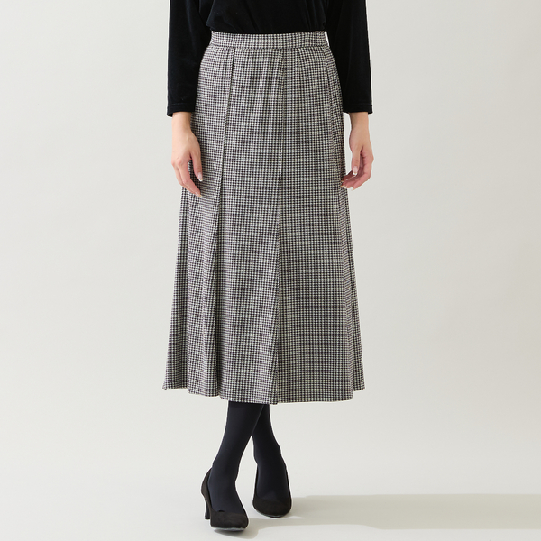 セットアップ可・3L/4Lサイズあり】千鳥柄スカート | レディース