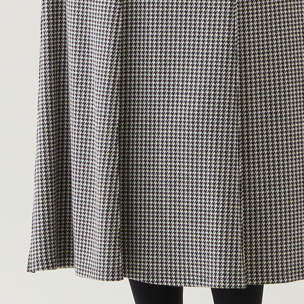 セットアップ可・3L/4Lサイズあり】千鳥柄スカート | レディース