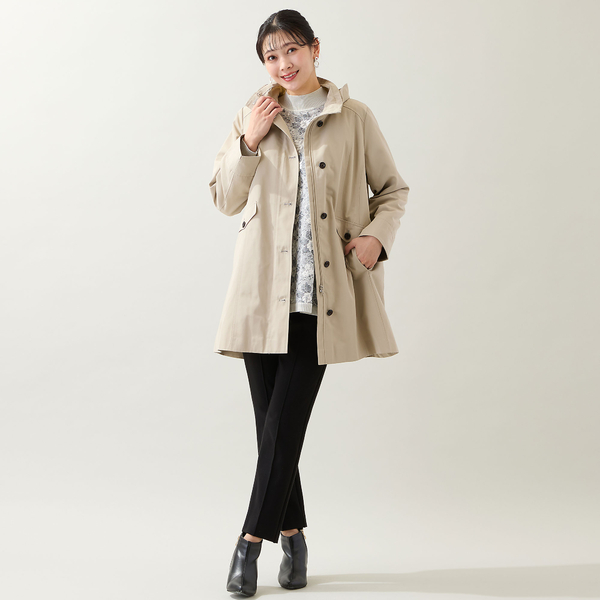 WEB先行販売・ライナー取り外し可・3L/4Lサイズあり】スタンドカラー