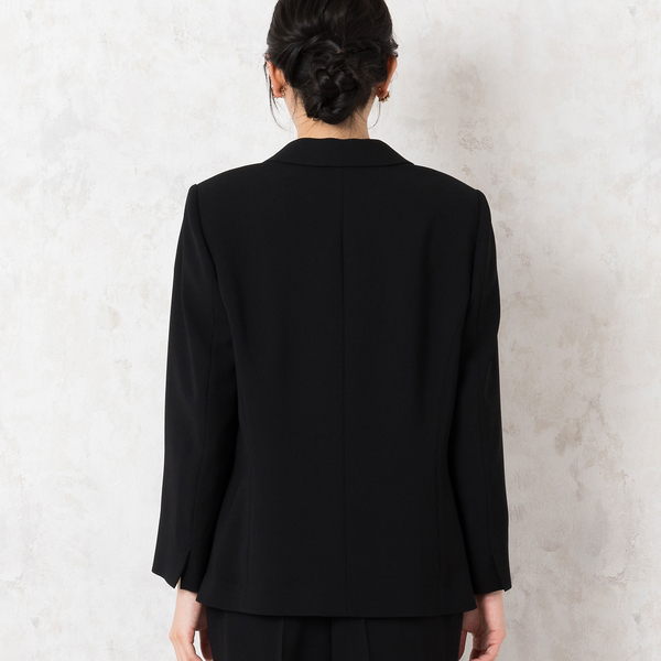 ブラックフォーマル テーラードジャケット【4Lサイズあり