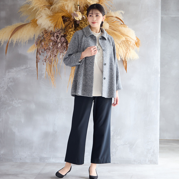 千鳥柄Aラインジャケット | レディースファッション【JUNIOR