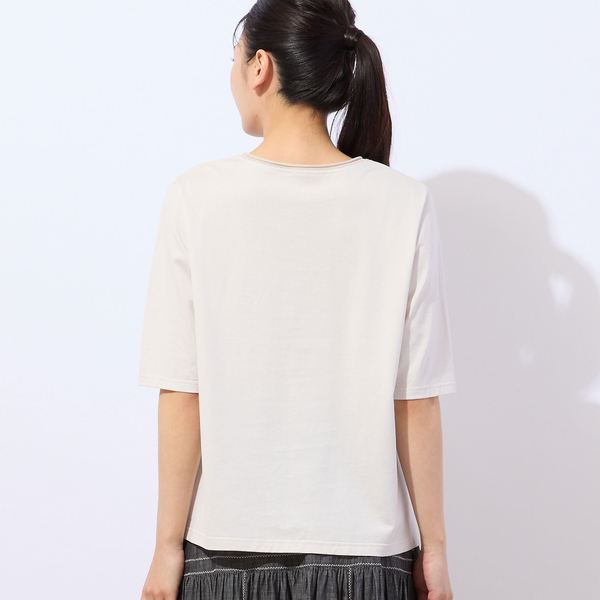 【洗える・接触冷感】COOL RICH COTTON メッシュコンビTシャツ 洗える・接触冷感】COOL RICH COTTON メッシュコンビTシャツ