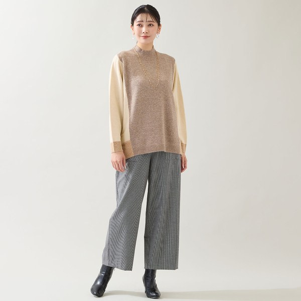 バイカラーセーター | レディースファッション【JUNIOR Online Shop】