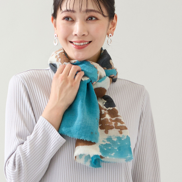 Le Pashmina インド 手刺繍 ストール Le Pashmina インド 手刺繍