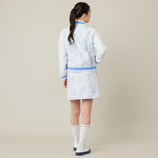 Women's】【セットアップ可】ミモザジャカードブルゾン | レディース