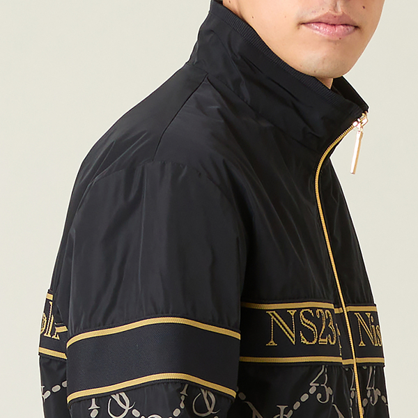 メンズ】モノグラムプリント中綿ブルゾン | レディースファッション