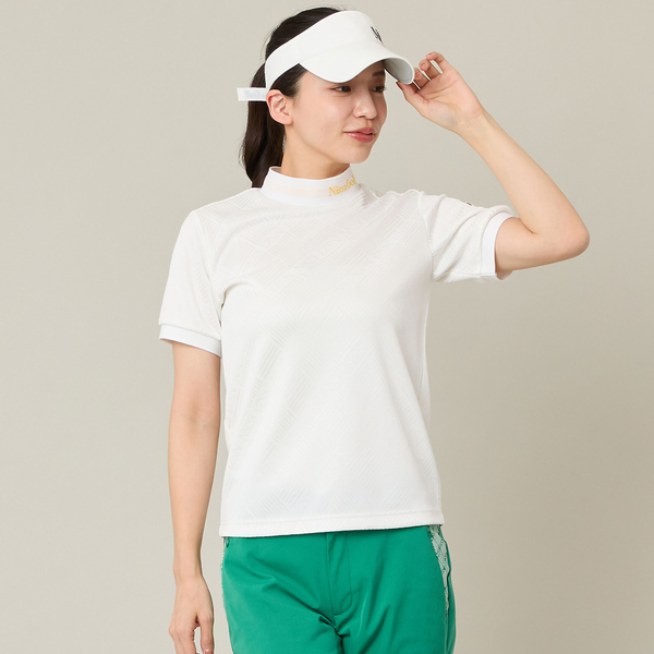 Women's】ロゴジャカードモックネック | レディースファッション