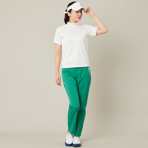 Women's】ロゴジャカードモックネック | レディースファッション