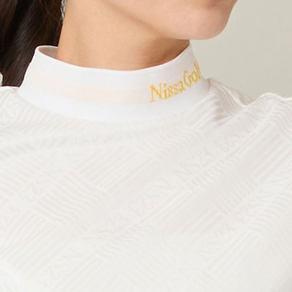 Women's】ロゴジャカードモックネック | レディースファッション