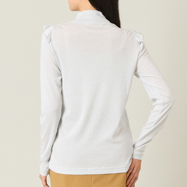 レディース】ラメ入り長袖モックネックインナー | レディース