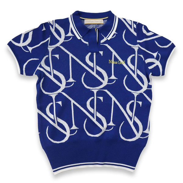 レディース】モノグラムニットポロ | レディースファッション【JUNIOR