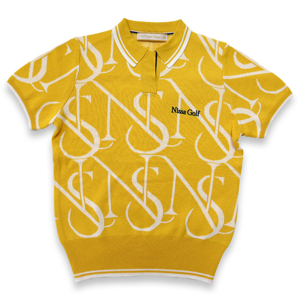 レディース】モノグラムニットポロ | レディースファッション【JUNIOR