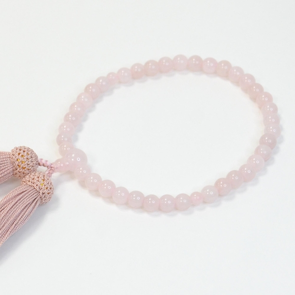 東京イギン】 ローズクォーツ数珠 | レディースファッション【JUNIOR