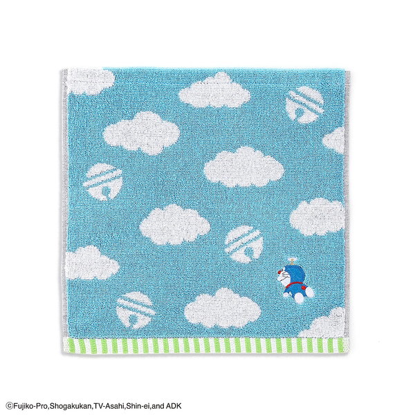 専用❤みかん❤もっちりニット×雲の６重ガーゼ⭐超大判ハンドタオル❤プティラパン❤ MiRAi』『ドラえもん』 雲 タオルハンカチ | レディースファッション