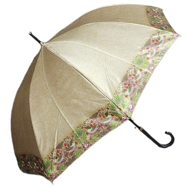 V&A モリス いちご泥棒 ジャカード生地晴雨兼用傘 折りたたみ傘 通販 - ディノス