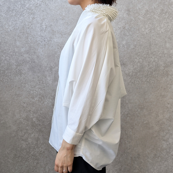 有松絞り》kumo collar dolman | レディースファッション【JUNIOR