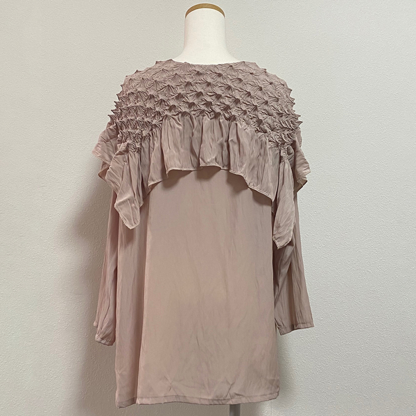有松絞り》kumo sailor collar blouse | レディースファッション