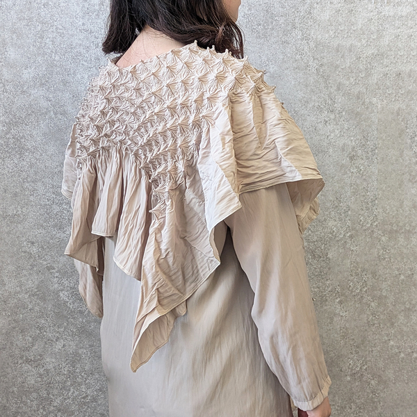 有松絞り》kumo sailor collar blouse | レディースファッション