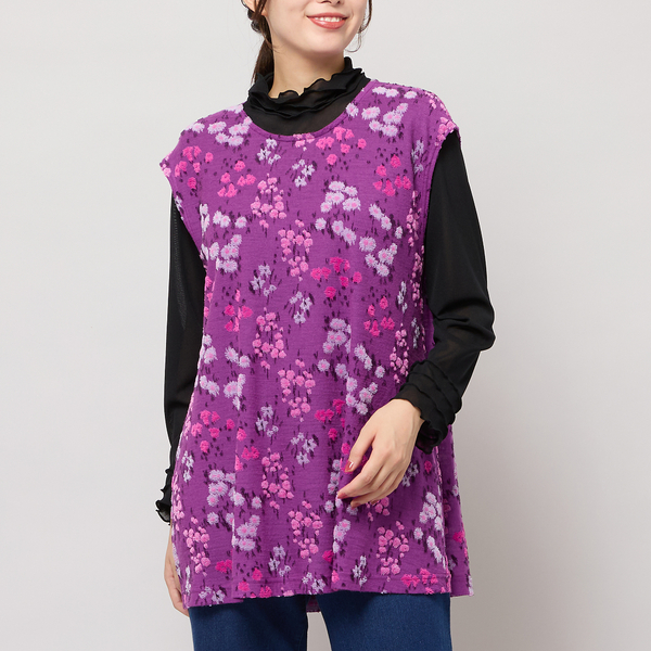 Liliane Burty（Lサイズ） / リリアンビューティ フラワーカットジャカード　チュニックTシャツ 楽天市場】リリアンビューティー（レディースファッション）の通販