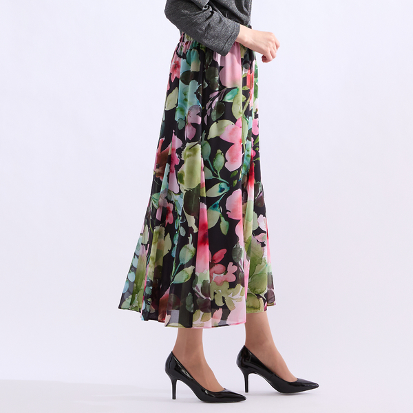 L～4L/セットアップ対応】オーストリア製素材フレアスカート