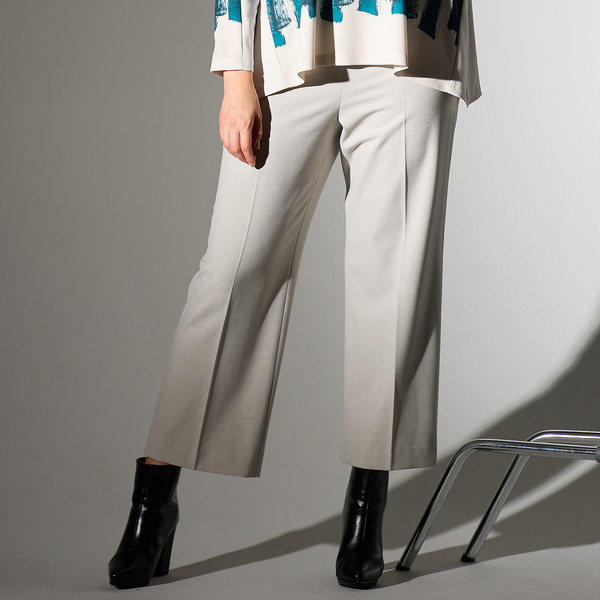 リリアンビューティ（Liliane Burty）/【L〜4L】センタープリーツ裏起毛パンツ L～4L】センタープリーツ裏起毛パンツ | レディースファッション