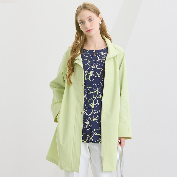 M～4L】はっ水スタンドカラーコート | レディースファッション【JUNIOR