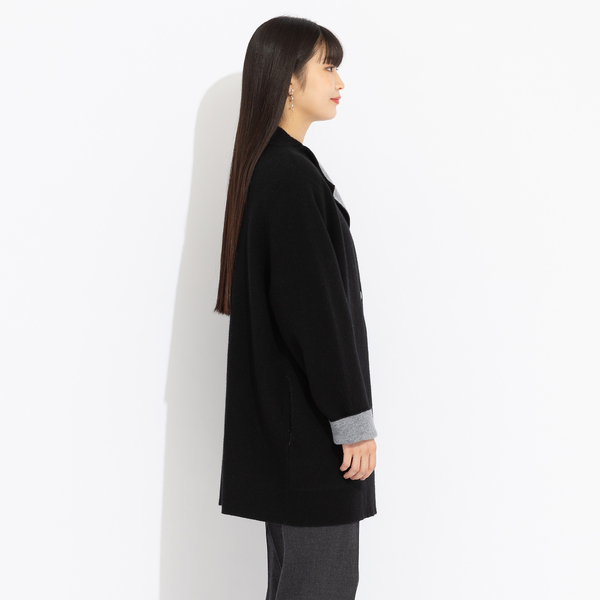 Selection】ピュアカシミヤ ステンカラーコート | レディース