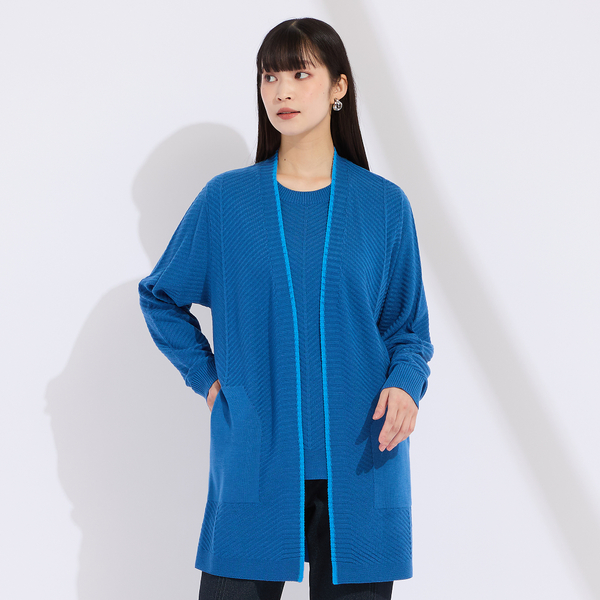 L～4L/アンサンブル対応】着流しカーディガン | レディース