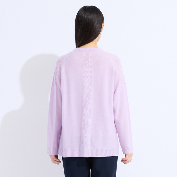 L～4L/アンサンブル対応】カシミヤニットカーディガン | レディース
