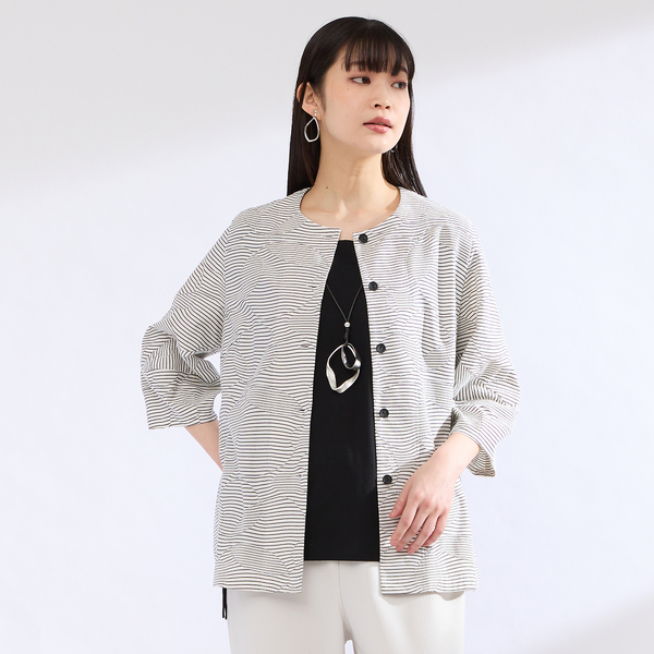 M～4L】ウォッシャブル接触冷感フレンチスリーブTシャツ